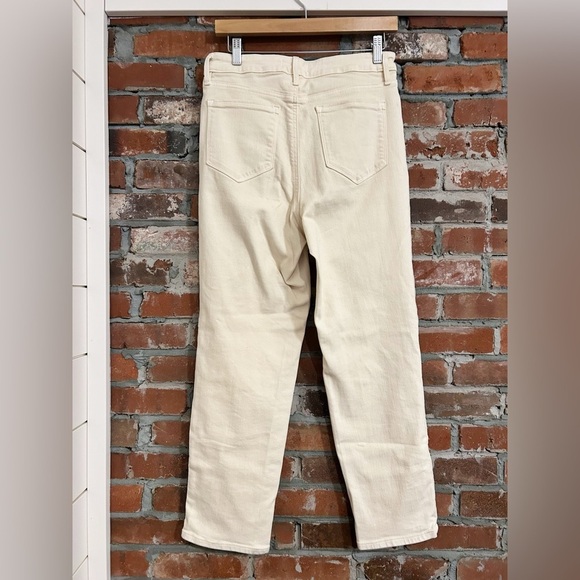 Athleta Flex Straight Leg Ankle Jean in Bone Size 6 - Picture 7 of 10